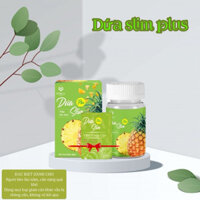 { Hot sale } Giảm Cân Dứa Slim Plus Đốt cháy mỡ thừa Cam Kết Giảm 5-10 kg Cho Cơ Địa Lờn thuốc