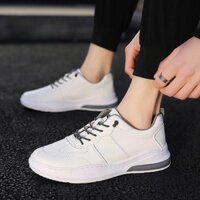 [ HOT SALE] Giày Sneaker nam thể thao màu trắng đế khâu cao cấp SP - 319 Có Sẵn ⚡ CHẤT sịn : [ HÀNG ĐẸP ] hot