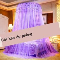[ HOT Sale ] Màn chống muỗi tại nhà phòng ngủ 1,5 mái vòm treo trần phong cách công chúa Giường 1,8