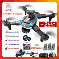 [ HOT SALE ] Máy bay điều khiển từ xa mini có camera flycam 4k K8 PRO - Drone trang bị pin 3000mA và cảm biến va chạm