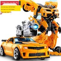 [ HOT Sale ] Phiên bản hợp kim biến dạng đồ chơi Bumblebee Optimus robot ô tô khủng long cậu bé mô