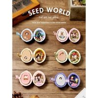 [ HOT Sale ]túp lều tự làm handmade mini cảnh thu nhỏ hộp quả óc chó mô hình ngôi nhà món quà sinh nhật cô gái đồ chơi