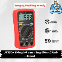 [ Hot Sale ]. UT33D+ Đồng hồ vạn năng điện tử Uni-Trend |Dụng cụ sửa xe máy