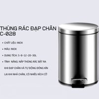 [ HOT ] THÙNG RÁC INOX ĐẠP CHÂN, THÙNG RÁC VĂN PHÒNG