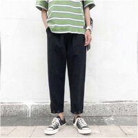 [ Hot Trend 2021] Quần đũi nam ống bó có cúc phong cách Hàn 2021 [ ảnh thật ]