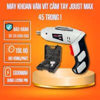 [ Hot Trend ] Bộ máy khoan JOUST MAX loại lớn 45 chi tiết , máy khoan 45 món loại 1, máy khoan bắt vít dùng pin 45 in 1,