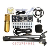 [ Hót] Trọn Bộ live stream sound card k900 + micro bm900 nhiều hiệu ứng-Ảnh shop tự chụp