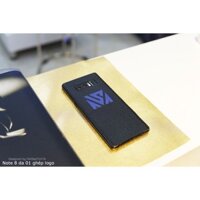 [ Hot_Sale ] Miếng dán da skin Samsung Note 8 -Ghép logo - D1