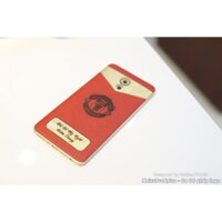 [ Hot_Sale ] Miếng dán da skin Meizu Pro 6 plus - Ghép logo MU - D6