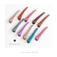 ( htt01)  ( htt01)  Kẹp tóc, kẹp mỏ vịt màu pastel dễ thương 7.5CM