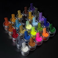 [ Hủ 50gram ] Combo 25 hủ kim tuyến nhuyễn siêu sáng lấp lánh trang trí móng tay làm phụ kiện