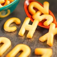 [ Hương vị tuổi thơ ] Combo 100g Bánh quy chữ - Bánh quy dinh dưỡng vị sữa ăn vặt thơm nhiều dinh dưỡng tốt cho sức khỏe