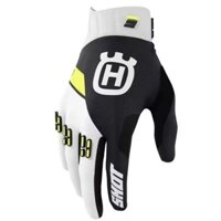 ❆ ❥ Husqvarna 100% đồng thương hiệu GUANTI GLOVES MOTO ENDURO CROSS SHOT AEROLITE HUSQVARNA