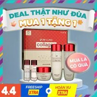 [𝐌𝐮𝐚 𝐠ì 𝐜ũ𝐧𝐠 𝐭ặ𝐧𝐠] - Bộ kem dưỡng da 3W Clinic Collagen White Skin Care cao cấp, hàng chính hãng nhập khẩu từ Hàn Quốc