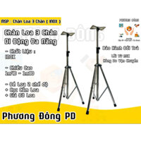 (  Inox - Sắt ) Chân Loa Đứng – Chân Loa 3 Chân – Chân Loa Di Động – Chân Loa Inox - Độ Cao Điều Chỉnh 60cm-1m80