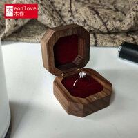 🔥 ins 🔥 Hộp nhẫn đính hôn cầu hôn Hộp Cao Cấp Trang Sức Cưới Hộp nhẫn có hàng sẵn Hộp đựng hoa tai Ngày Lễ Tình Nhân Nhẫn Gỗ ♂Quả óc chó Hộp Nhẫn Đơn Ngày Lễ Tình Nhân Quà Tặng Sinh Nhật Gỗ Chắc Chắn Hộp Trang Sức Bằng Gỗ Cưới Kim Cương Nhẫn Hộp Đề Nghị