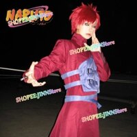 - Jinn - Gaara Trang Phục Hóa Trang NARUTO Gaara Roleplay Trang Phục Tóc Giả Anime Cosplay Carnival Phù Hợp Với