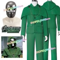 -JINN-MARVEL Doctor DOOM Cosplay VICTOR VON DOOM Trang Phục Hóa Trang Đồng Phục Bộ Mặt nạ Anime Roleplay Phù Hợp Với