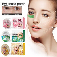 【 Jiujiu 】 60 Miếng Dán Mắt Collagen Vàng 24K Dưỡng Ẩm Chống Lão Hóa Mặt nạ quầng thâm Pro-Xylane Hyaluronic Seaweed Eye Mask