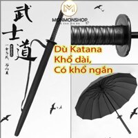 [ KATANA ] Ô DÙ che mưa cán giả Kiếm Nhật,Ô Dù Samurai Loại Dài cực ngầu chất lượng đảm bảo