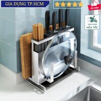 🆕 Kệ dao thớt nhà bếp, kệ nhà bếp inox đa năng SUS304