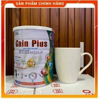 ( KÈM 2 PHẨM )SỮA NON NGƯỜI GẦY, NGƯỜI ỐM YẾU CHO MỌI LỨA TUỔI ( KÈM 1 LỌ YẾN + 1 BỊCH SỮA  )  GAIN PLUS 900G
