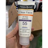 💦 Kem chống nắng cho mặt Neutrogena Clear Face Liquid Lotion SPF 55