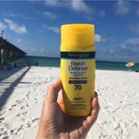 ☀ Kem Chống Nắng Neutrogena Beach Defense Water + Sun Lotion SPF 70 🛬HÀNG MỸ