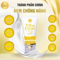 🔰 Kem Chống Nắng VIP White (Tặng Nước Tẩy Trang Hoa Hồng) - 220.000 đ