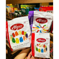 🍭🍬🧸 KẸO DẺO HÌNH GẤU ĐỦ MÀU HƯƠNG TRÁI CÂY MIX 12 VỊ CỦA MỸ ALBANESE WORLD’S BEST BỊCH NHỎ 255G U.S.A 🇺🇸