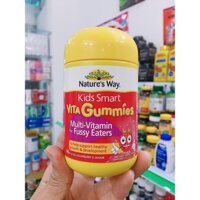 🆘🆘 Kẹo gum Vitamin tổng hợp cho bé biếng ăn Nature’s Way Kids Smart Vita-Gummies Multi-Vitamin for Fussy Eater