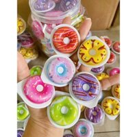 [ Kẹo ngon - cute ] Combo 1000g Kẹo dẻo trái cây tổng hợp Donut/kẹo Donut trái cây/Kẹo chip chip hoa quả Donut