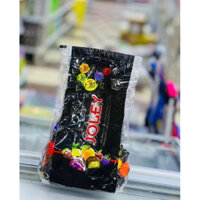 🍫🍬🍓🍋🍏🍒🫐 KẸO SOCOLA ĐEN NHÂN SỐT TRÁI CÂY MIX 5 LOẠI CỦA THỔ NHĨ KÌ EVLIYA CHOCOLATE CANDY JOLEY GÓI 1KG 🇹🇷