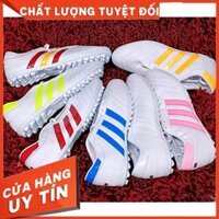 ( Khâu đế+TặngVớ+Túi rút ) Giày đá bóng ba sọc CT3 chính hãng ( Loại 1), giày bóng đá 3 sọc giá rẻ