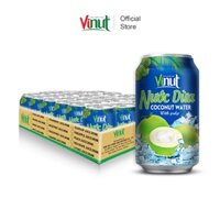 [ KHAY 24 LON] Nước ép dừa tươi VINUT - 330ML