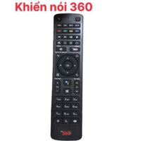 ( KHIỂN GIỌNG NÓI GIÁ THỢ 115K) ĐIỀU KHIỂN VIETTEL TV 360 - REMOTE ĐẦU THU VIETTEL TV360(Có Nút Màu)