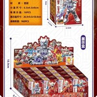 ☆ ★ Khối xây dựng anh hùng vũ trụ Ultraman, đồ chơi lắp ráp giáo dục cho trẻ em, hình hành động Infinite Zero/3.10