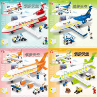 ☆ ★ Khối xây dựng Lego tương thích, mô hình ô tô, tàu vũ trụ, máy bay chở khách, đồ chơi giáo dục lắp ráp cho trẻ em, quà sinh nhật/3.10