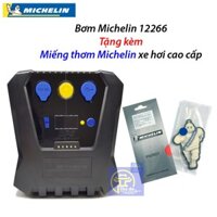 [ Khuyến mãi] Bơm lốp tự ngắt Michelin 12266 model mới nhất tặng kèm miếng thơm xe hơi cao cấp