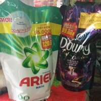 @: khuyến mãi combo 1 nước giặt ariel 2.4kg và 1 túi downy 1.5l