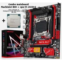 ( Khuyến mãi ) Combo Mainboard MACHINIST X99 RS9 + cpu E5 2630v3