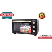 [ KHUYẾN MÃI ] Lò nướng 22L Sunhouse SHD4222 - HÀNG CHÍNH HÃNG BẢO HÀNH 12 THÁNG