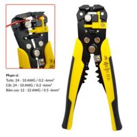 . KIỀM TUỐT DÂY ĐIỆN BẤM COS ĐA NĂNG
