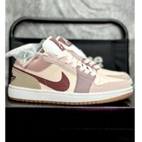( kiengiayhocsinh) Giày Jordan 1 Low Milk Tea , JD Thấp Trà Sữa Bản Đẹp Chuẩn SC full box
