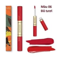 [ Kiko] Son lì + bóng 2in1 màu 06