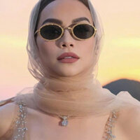 🅽🅴🆆 🆂🅰🅻🅴 Kính mát thời trang dáng oval gọng kim loại