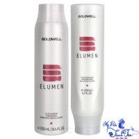 [ LA ] Cặp dầu gội xả Goldwell Elumen Wash Treat dành cho tóc nhuộm màu 250ml/200ml (New)
