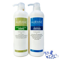 [ LA ] Cặp gội xả dành cho tóc dầu Aurane Olives Oil Control 750mlx2