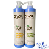 [ LA ] Dầu gội xả DIVA ORGANIC CARE phục hồi và bảo vệ màu nhuộm 750mlx2 ( New 2025 )