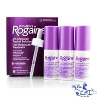 [ LA ] Dung dịch mọc tóc nữ Rogaine 2% Minoxidil Topical Solution 60ml *3chai